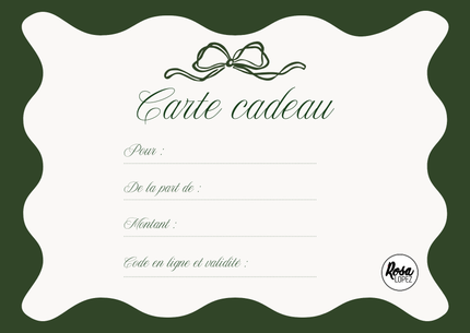CARTE CADEAU