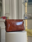 MINI CHARLY PYTHON VERNIS CAMEL